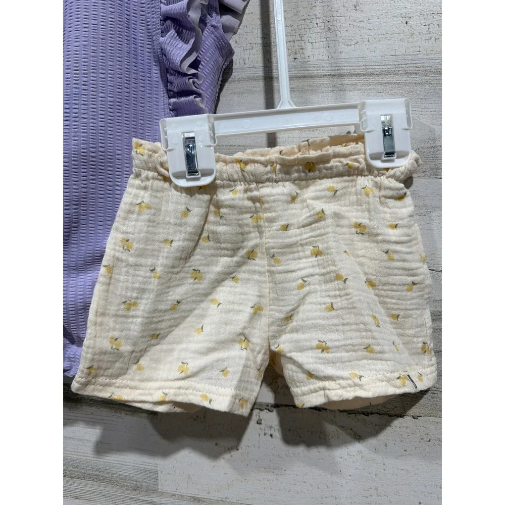 Baby‎ Gap RuffleButts Rabbit Bear Girls 2T Summer Bundle Swim Dress Set EUC